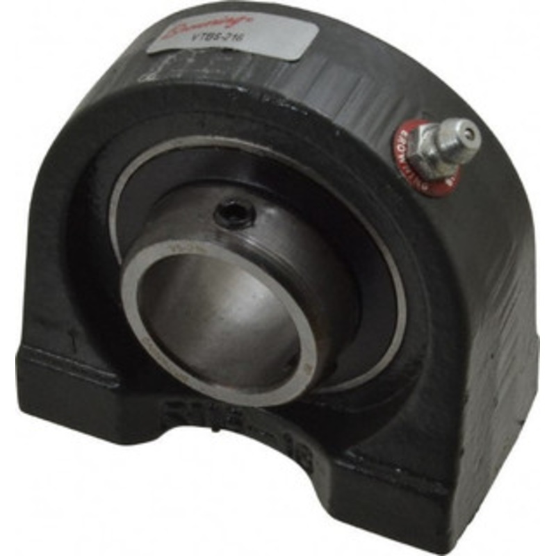 Browning VTBS-216 1 ID, 3 OAL x 2-13/16 OAH Tapped Base 1,651 Lb Static Cap, 2,801 Lb Dyn Cap, 2 Btw Mnt Hole Ctrs, 1-7/16 Base-to-Ctr Ht, Cast Iron VTBS-216 – 04716221