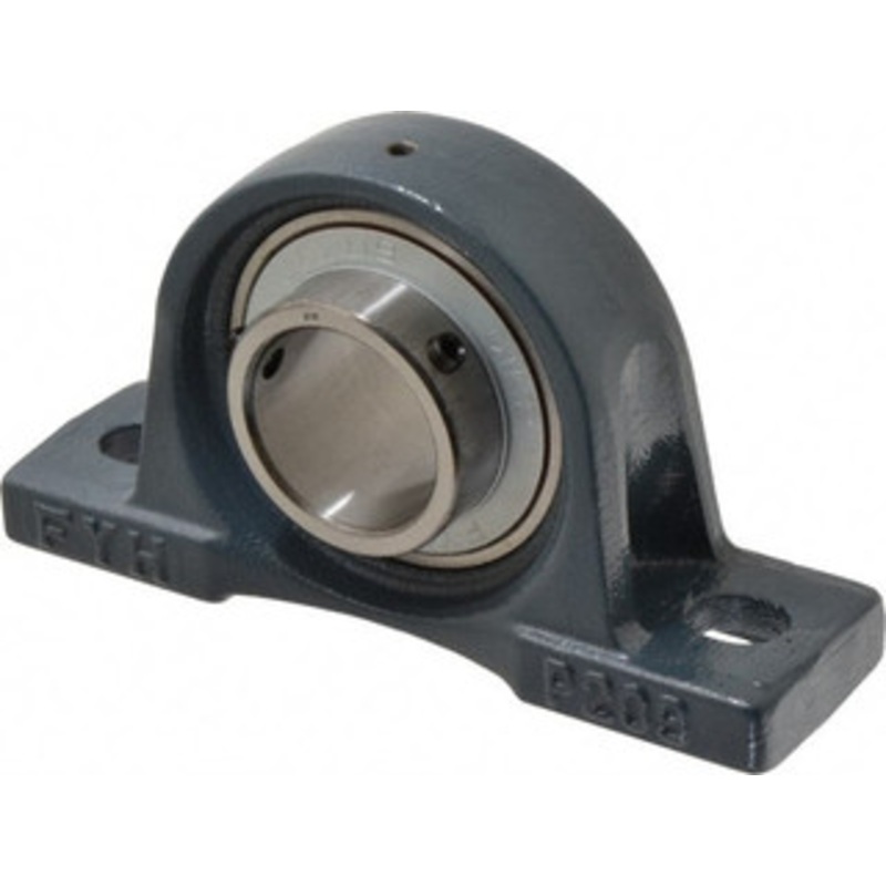Value Collection 1-3/4 ID, 4-3/16 OAW x 7-15/32 OAL x 4-3/16 OAH High Temperature Ball Bearing Pillow Block 4,510 Lb Static Cap, 7,200 Lb Dyn Cap, 5-3/4 Btw Mnt Hole Ctrs, 2-1/8 Base-to-Ctr Ht, Cast Iron UCP209-28HT – 05702261
