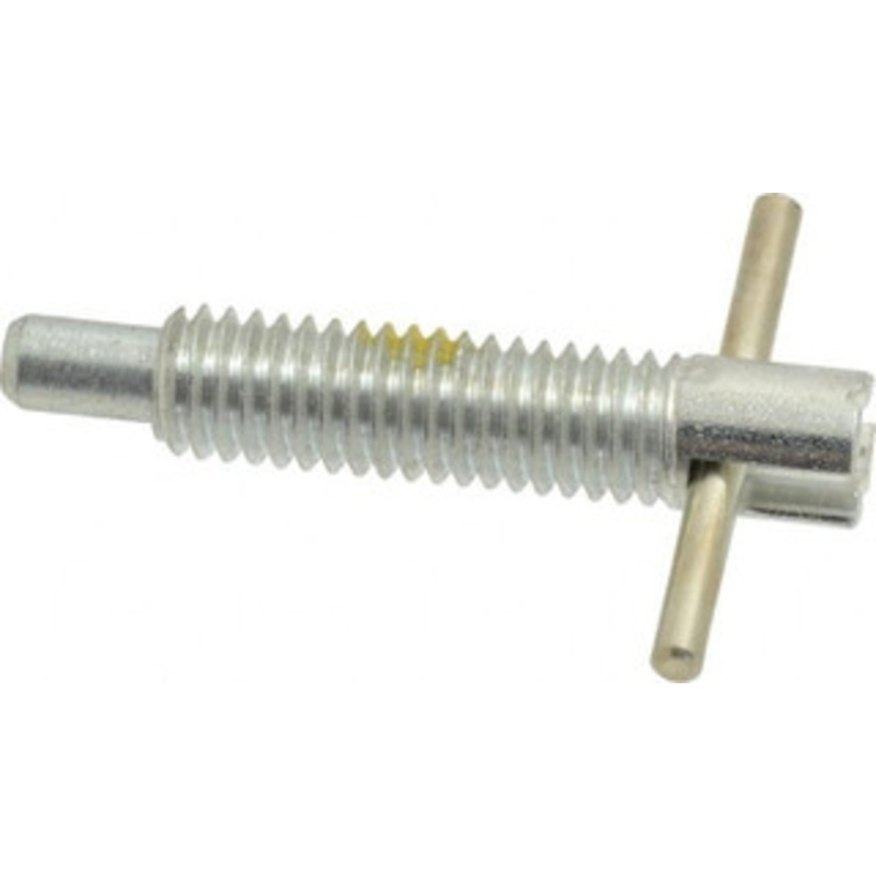 Vlier 3/8-16 Thread, 2 Body Length, 3/8 Plunger Projection, 0.233 Plunger Diam, Steel, Locking T Handle Plunger 1.2 Thread Length, 1-1/2 Handle Length, 1.68 Plunger Length, 2 Lb Initial End Force, 4 Lb Final End Force FRT375P – 62124318