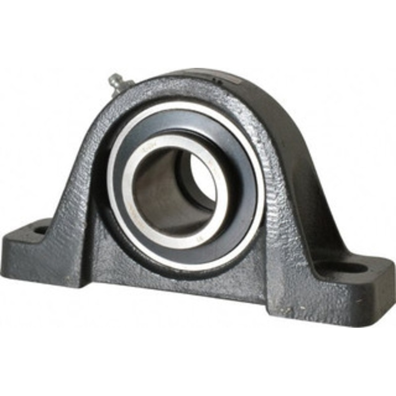 Browning VPLE-224 1-1/2 ID, 7-1/8 OAL x 3-15/16 OAH Pillow Block 4,467 Lb Static Cap, 7,340 Lb Dyn Cap, 5-3/8 Btw Mnt Hole Ctrs, 1-15/16 Base-to-Ctr Ht, Cast Iron VPLE-224 – 85365500