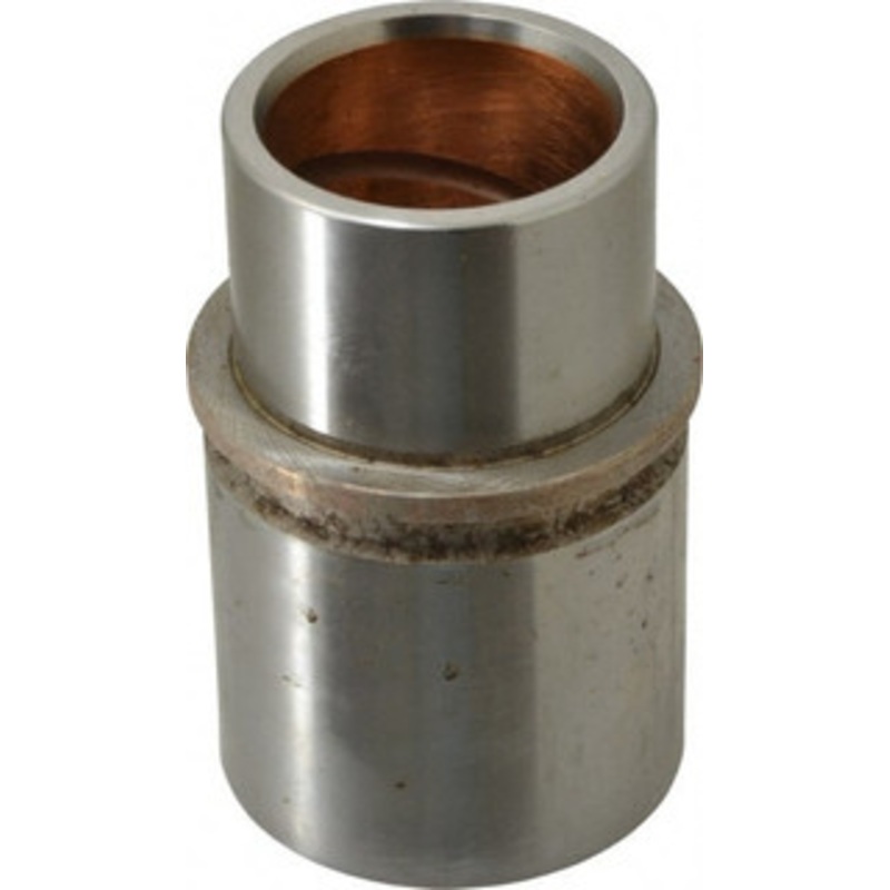 Danly 2 ID x 4-5/8 OAL, Steel, Bronze Plated Die & Mold Shoulder Bushing Extra Long Shoulder, 2.909 Bottom OD, 2-1/2 Top OD, 3.064 Collar OD, 3 Under Collar, 1-5/8 Above Collar 6-16-28 – 03224961