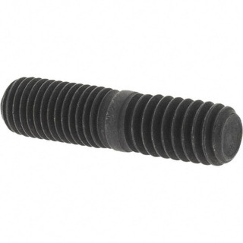 Value Collection 25 Qty 1 Pack 5/16-24 Long Thread, 5/16-18 Short Thread, 1-1/4 OAL Unequal Double Threaded Stud Steel, Uncoated, 5/8 Long Thread Length, 1/2 Short Thread Length BD32412 – 80919012