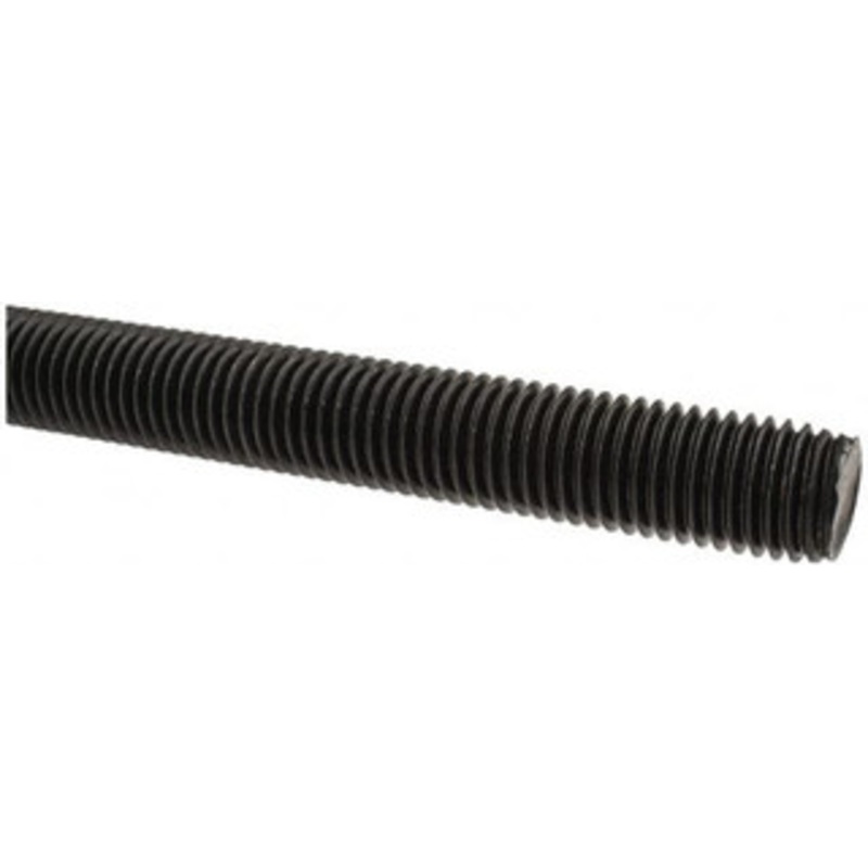 Value Collection 3/4-10 x 6 ft. Medium Carbon Steel Threaded Rod Right Hand Thread, Black Oxide Finish, UNC 45625 – 64818404