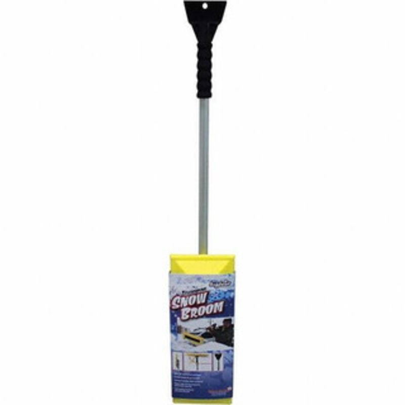 Value Collection Snowbrushes & Scrapers, Type: Telescoping Snowbroom & Ice Scraper, Product Type: Telescoping Snow Broom & Ice Scraper, Material: Foam with Vinyl Coating, Overall Length: 52 in, Length (Inch): 52 in 1719-1 – 94614831