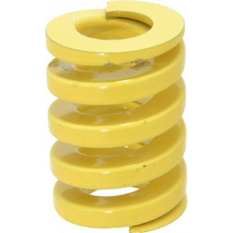 Danly 1-1/4 Hole Diam, 5/8 Rod Diam, 1-3/4 Free Length, Yellow Die Spring 231 Lb Max Deflection, 0.43 Max Deflection, Extra Heavy Duty, Chromium Vanadium Steel 9-2007-36 – 76017029