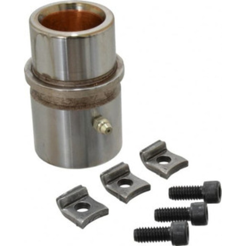 Danly 1-1/4 ID x 3-1/8 OAL, Steel, Bronze Plated Die & Mold Shoulder Bushing Shoulder, 1.94 Bottom OD, 1-3/4 Top OD, 2.095 Collar OD, 2 Under Collar, 1-1/8 Above Collar 6-10-24 – 03224797