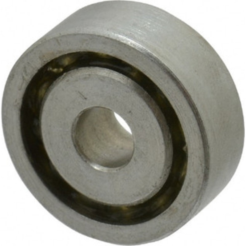 Value Collection 3/16 Bore Diam, 11/16 OD, Open Unground Full Complement Radial Ball Bearing 1/4 Wide, 1 Row, Round Bore, 287 Lb Dynamic Capacity 21100-01 – 01376722
