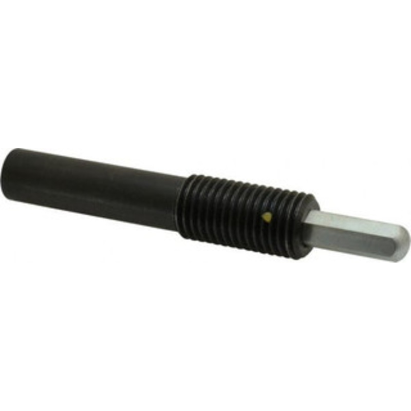 Vlier 1-8, 2 Thread Length, 1-1/2 Plunger Projection, Steel Threaded Spring Plunger 0.5000 (Hex) Max Plunger Diam, Long, 7 Plunger Length, 4 Lb Init End Force, 31 Lb Final End Force, 0.5 Hex HL1015 – 62119813