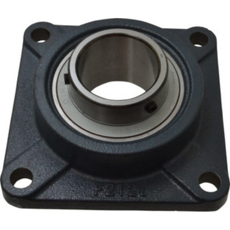 Value Collection 2-7/16 ID, 6-7/8 OAW x 6-7/8 OAL x 6-7/8 OAH 4-Bolt High Temperature Flange Bearing 7,970 Lb Static Cap, 11,550 Lb Dyn Cap, 5-5/8 Btw Mnt Hole Ctrs, 1-9/64 Base-to-Ctr Ht, Cast Iron UCF212-39HT – 05600457