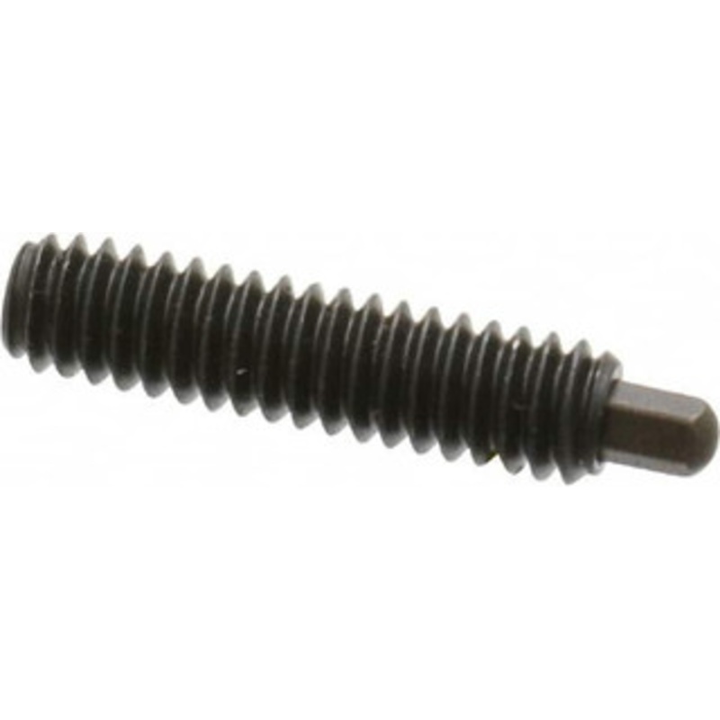 Vlier 1/4-20, 1 Thread Length, 3/16 Plunger Projection, Steel Threaded Spring Plunger 1/8 (Hex) Max Plunger Diam, 1 Plunger Length, 1 Lb Init End Force, 4 Lb Final End Force, 1/8 Hex H55N – 62118930