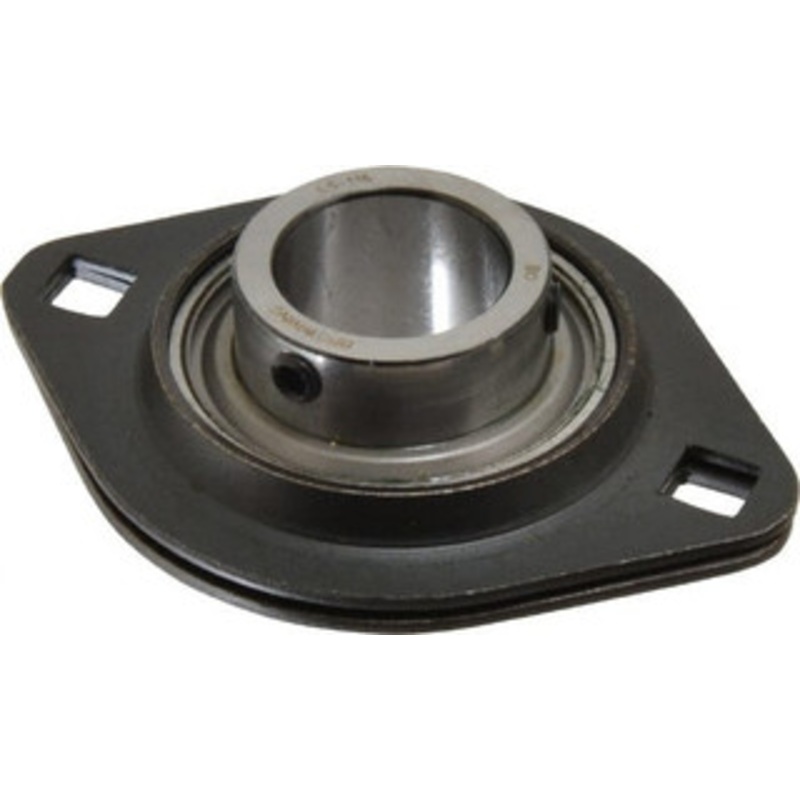 Browning SSF2S-116 1 ID, 3-3/4 OAL x 2-13/16 OAH 2-Bolt Flange 1,651 Lb Static Cap, 2,801 Lb Dyn Cap, 3 Btw Mnt Hole Ctrs, 1-13/32 Base-to-Ctr Ht, Stamped Steel SSF2S-116 – 80472111