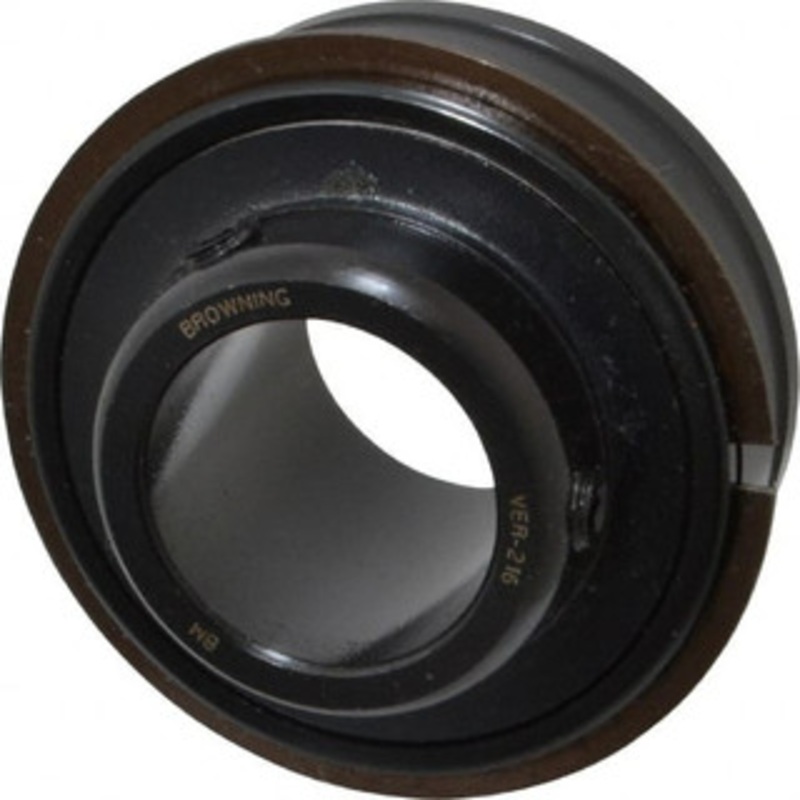 Browning VER-216 1 ID x 2.0472 OD, 2,801 Lb Dynamic Capacity, ER Style Insert Bearing 52100 Steel Insert, 3/4 Race Width, 1,651 Lb Static Capacity VER-216 – 60604709