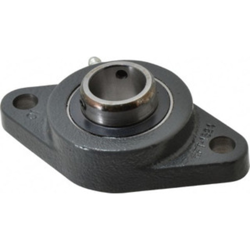 Browning VF2S-216 AH 1 ID, 4-7/8 OAL x 2-3/4 OAH 2-Bolt Flange Air Handling 1,651 Lb Static Cap, 2,801 Lb Dyn Cap, 3-57/64 Btw Mnt Hole Ctrs, Cast Iron VF2S-216 AH – 09370776