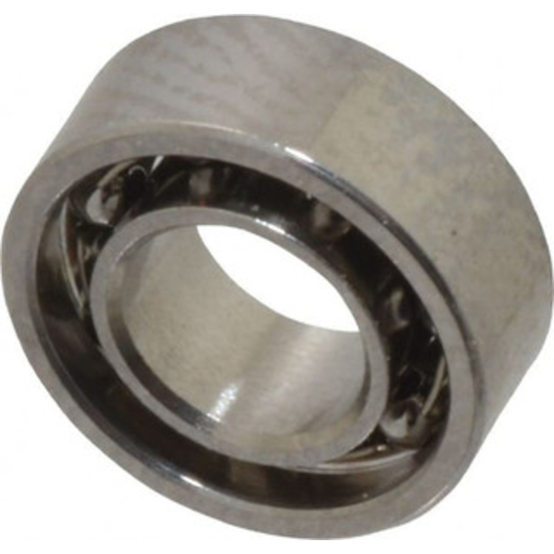 Value Collection 1/8 Bore Diam, 1/4 OD, Open Miniature Radial Ball Bearing 3/32 Wide, 1 Row, Round Bore, 20 Lb Static Capacity, 64 Lb Dynamic Capacity SR144 – 35380468