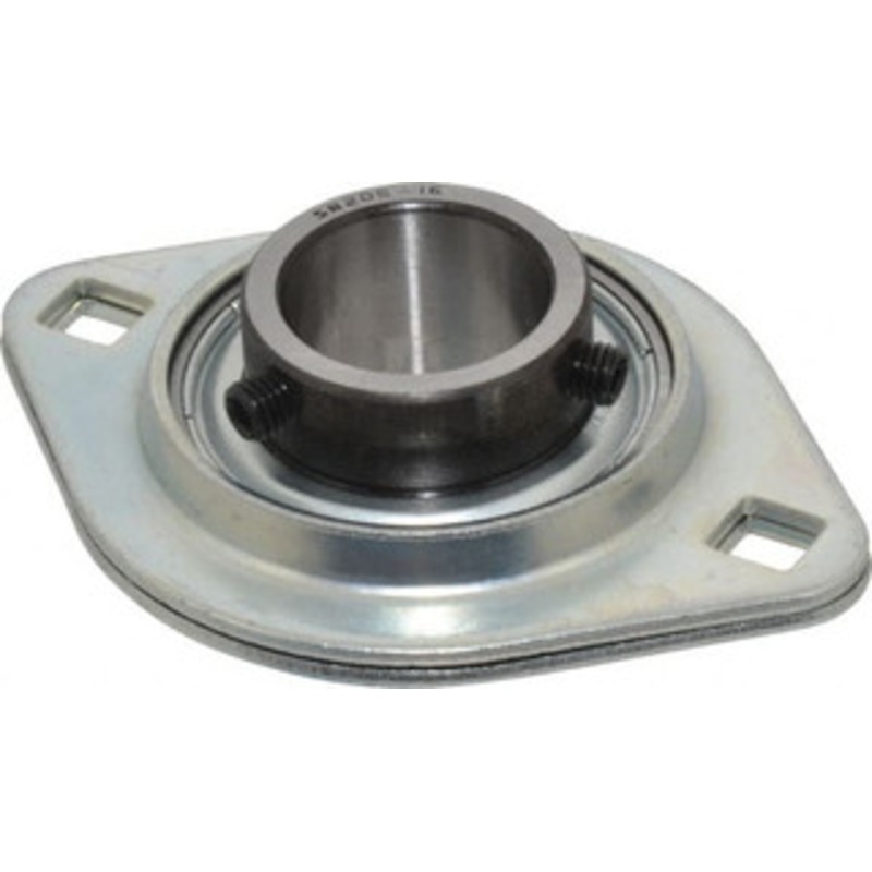 Value Collection 3-3/4 OAL2-Bolt Flange 1700 Lb Dyn Cap, Steel SBPFL205-16 – 35432277