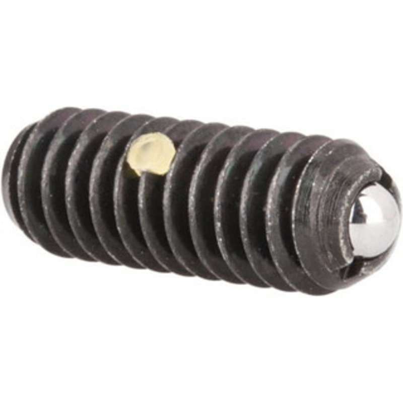 Vlier 1/4-20, 0.125 Ball Diam, 0.675 Body Length, 0.035 Max Ball Reach, Threaded Ball Plunger Steel Body, Stainless Steel Ball, 3 Lb Initial End Force, 7 Lb Final End Force, Locking Element PHB54P – 05137922