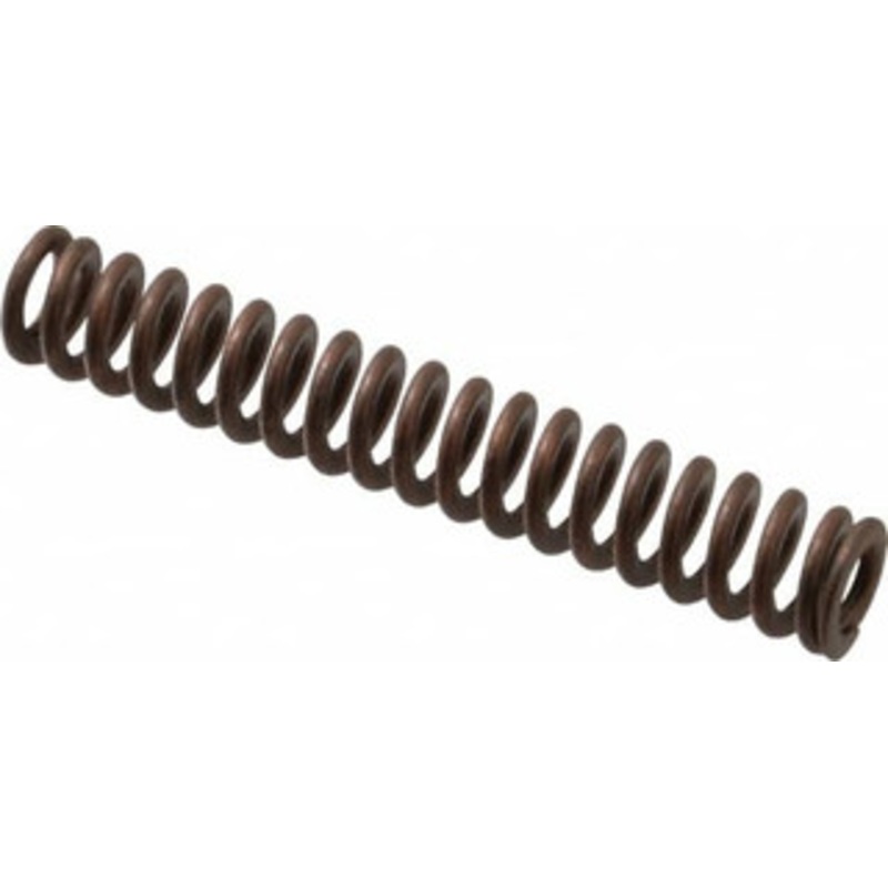 Associated Spring Raymond 1/2 Hole Diam, 9/32 Rod Diam, 3 Free Length, Gold Die Spring 66.6 Lb Max Deflection, 0.9 Max Deflection, Heavy Duty, Chromium Alloy Steel 105-212 – 07662414