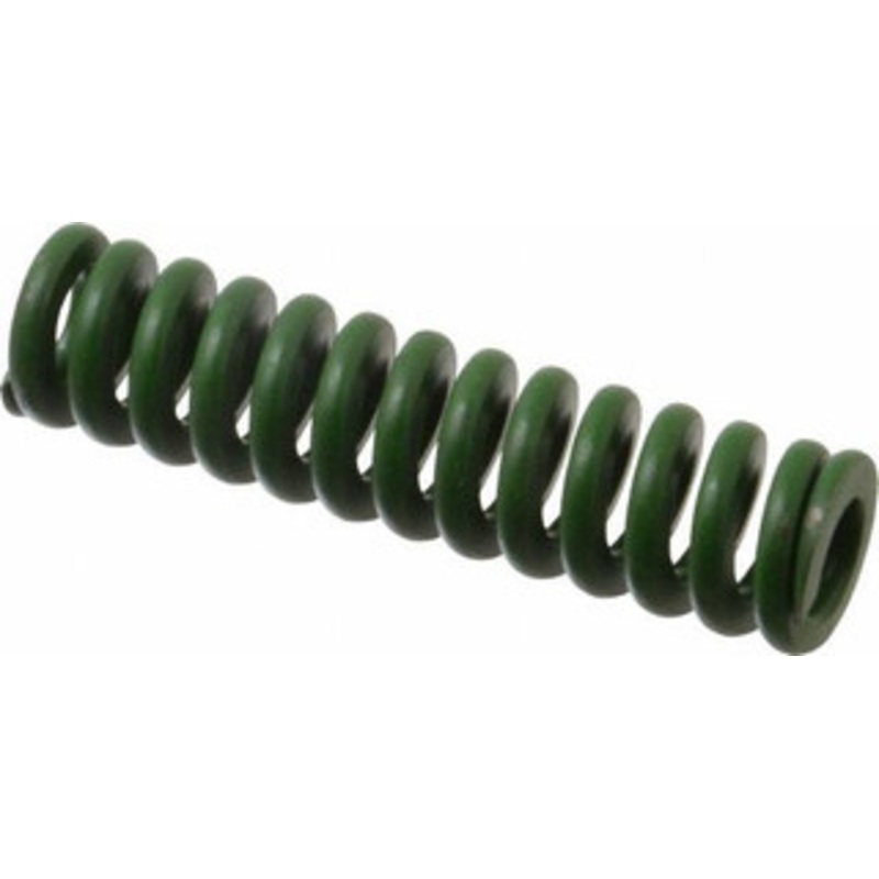 Associated Spring Raymond 3/4 Hole Diam, 3/8 Rod Diam, 3 Free Length, Green Die Spring 303.8 Lb Max Deflection, 0.75 Max Deflection, Extra Heavy Duty, Chromium Alloy Steel 106-412 – 07663578