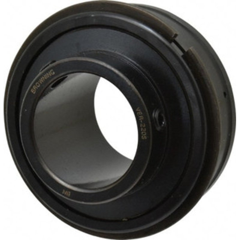 Browning VER-220S 1-1/4 ID x 2.4409 OD, 4,381 Lb Dynamic Capacity, ER Style Insert Bearing 52100 Steel Insert, 7/8 Race Width, 2,567 Lb Static Capacity VER-220S – 60604733