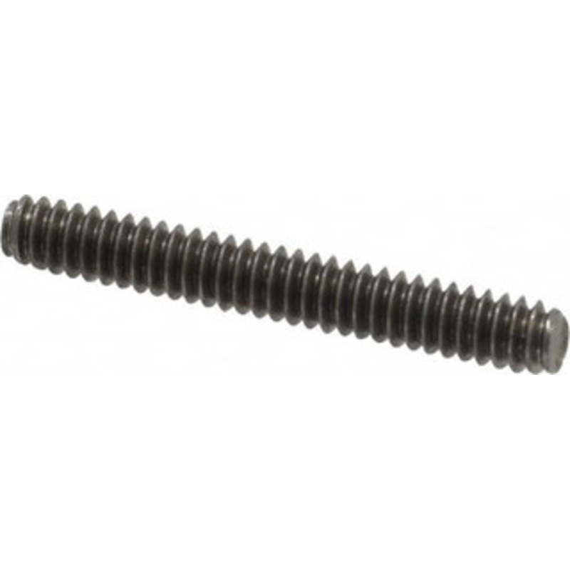 Value Collection #6-32 1 OAL Fully Threaded Stud Stainless Steel, Plain Finish 407-1028 – 07166796