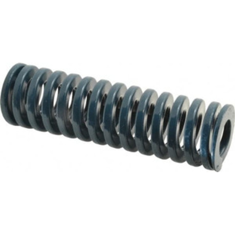 Danly 1-1/2 Hole Diam, 3/4 Rod Diam, 5 Free Length, Blue Die Spring 34 Lb Max Deflection, 1.88 Max Deflection, Medium Duty, Chromium Vanadium Steel 9-2420-21 – 76013275