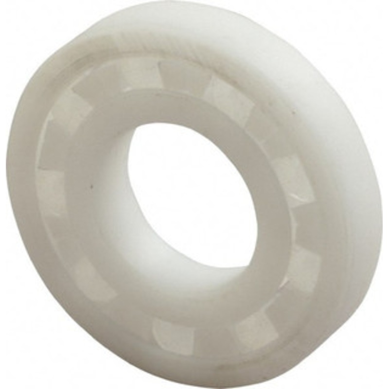 Made in USA 3/4 Bore Diam, 1-5/8 OD, Open Plastic Race Radial Ball Bearing 5/16 Wide, 1 Row, Round Bore, 52 Lb Static Capacity, 78 Lb Dynamic Capacity AR12-5/16W-G – 35437383