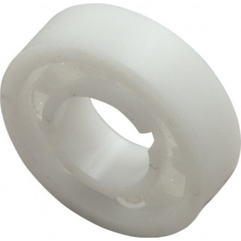 Made in USA 5/8 Bore Diam, 1-3/8 OD, Open Plastic Race Radial Ball Bearing 7/16 Wide, 1 Row, Round Bore, 46 Lb Static Capacity, 69 Lb Dynamic Capacity AR10B-5/8-G – 35437375