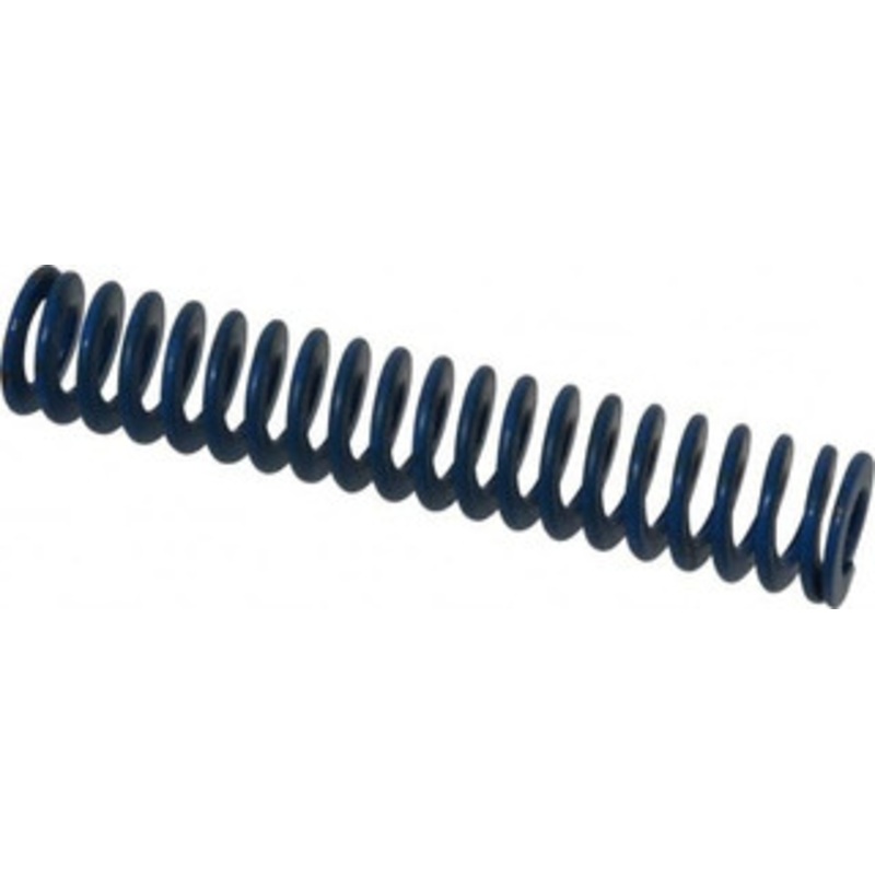 Associated Spring Raymond 3/4 Hole Diam, 3/8 Rod Diam, 4 Free Length, Blue Die Spring 144 Lb Max Deflection, 2 Max Deflection, Medium Duty, Chromium Alloy Steel 103-416 – 07660665