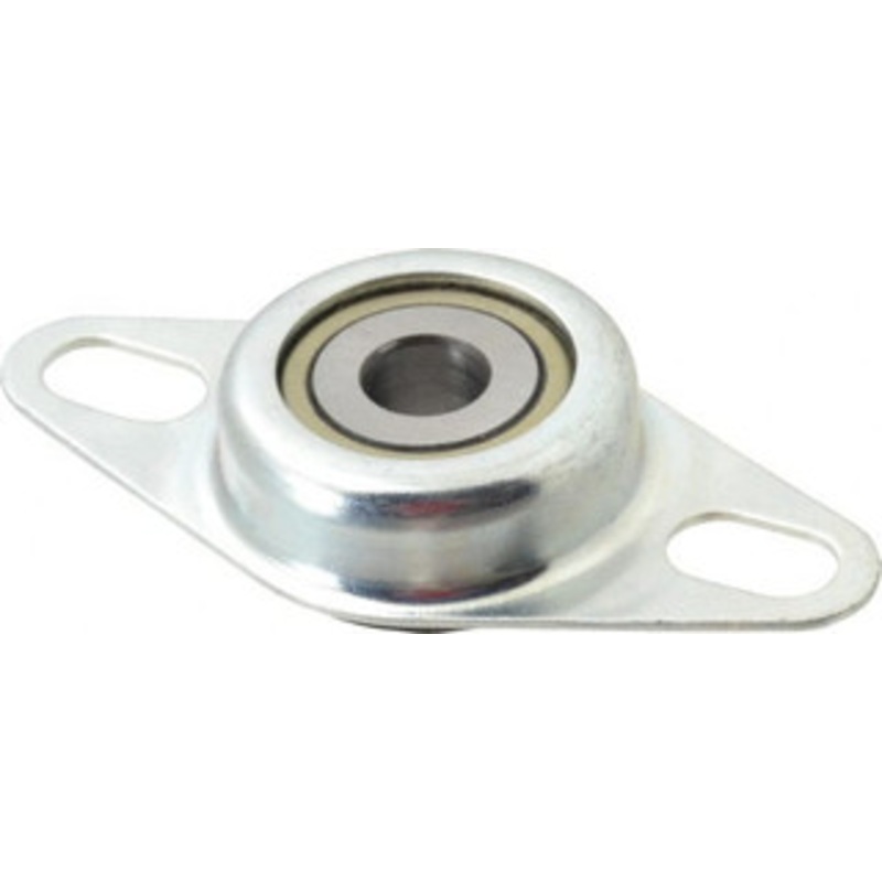 Value Collection 1/2 ID, 1.126 OAL x 4 OAH 2-Bolt Flange 1,060 Lb Static Cap, 2,110 Lb Dyn Cap, 3 Btw Mnt Hole Ctrs, Stamped Steel Rubber Mount SBRFL2018KG5 – 35432103