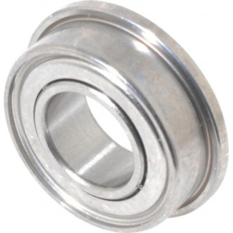 Value Collection 3/16 Bore Diam, 3/8 OD, Double Shield Miniature Radial Ball Bearing 1/8 Wide, With Flange, 1 Row, Round Bore, 56 Lb Static Capacity, 160 Lb Dynamic Capacity SFR166ZZ – 35381052