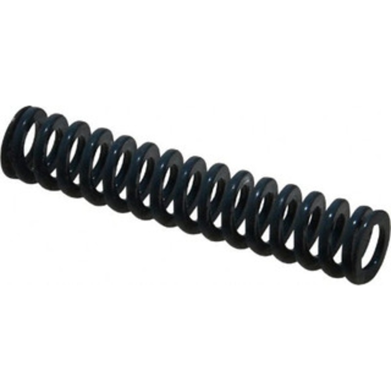 Danly 1/2 Hole Diam, 9/32 Rod Diam, 2-1/2 Free Length, Blue Die Spring 6.3 Lb Max Deflection, 0.94 Max Deflection, Medium Duty, Chromium Vanadium Steel 9-0810-21 – 76012269
