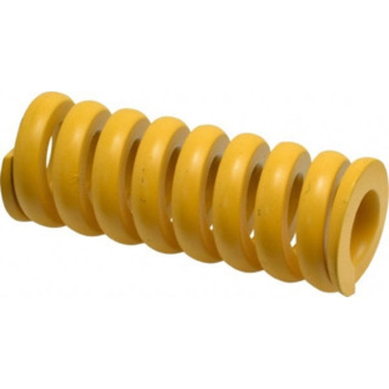 Associated Spring Raymond 40mm Hole Diam, 20mm Rod Diam, 4-1/2 Free Length, Yellow Die Spring 7306 N Max Deflection, 26mm Max Deflection, Extra Strong, Chromium Alloy Steel 206-716 – 67902155