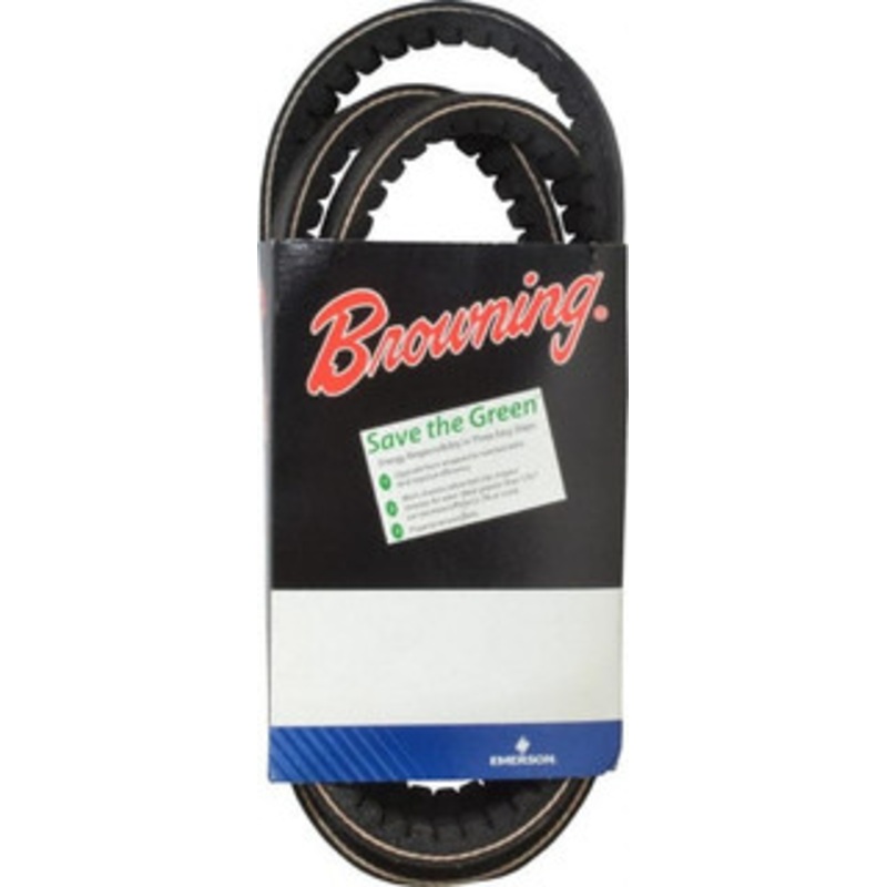Browning BX62 Section BX, 21/32 Wide, 65 Outside Length, Gripnotch V-Belt Rubber Compound, Gripnotch, No. BX62 BX62 – 78952538