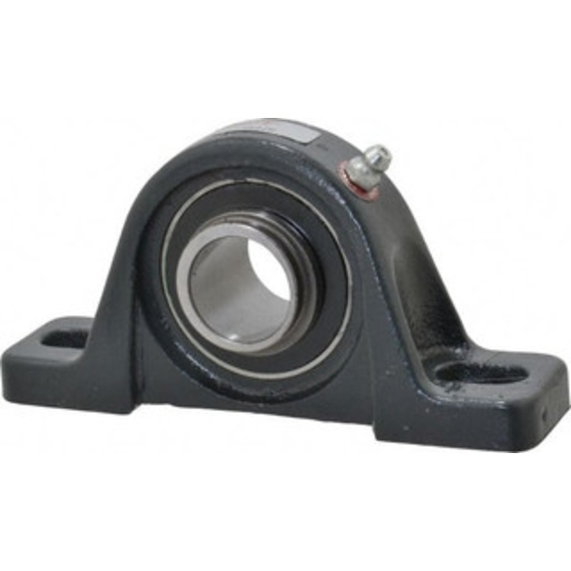 Browning VPLE-216 1 ID, 5-1/2 OAL x 2-11/16 OAH Pillow Block 1,651 Lb Static Cap, 2,801 Lb Dyn Cap, 4-1/8 Btw Mnt Hole Ctrs, 1-5/16 Base-to-Ctr Ht, Cast Iron VPLE-216 – 85365427