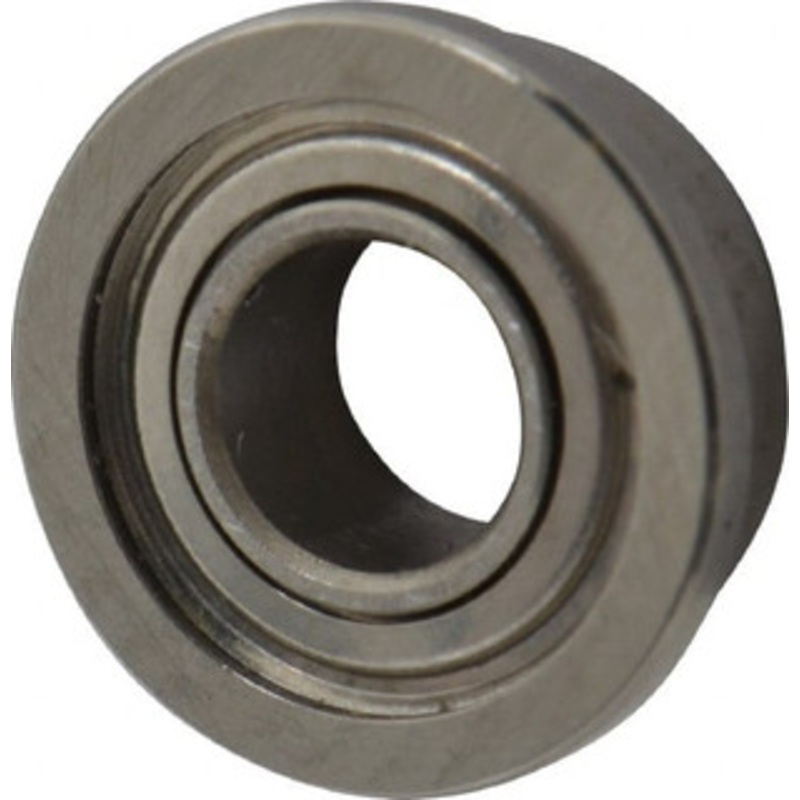 Value Collection 1/8 Bore Diam, 1/4 OD, Double Shield Miniature Radial Ball Bearing 7/64 Wide, With Flange, 1 Row, Round Bore, 20 Lb Static Capacity, 64 Lb Dynamic Capacity SFR144ZZ – 35380997