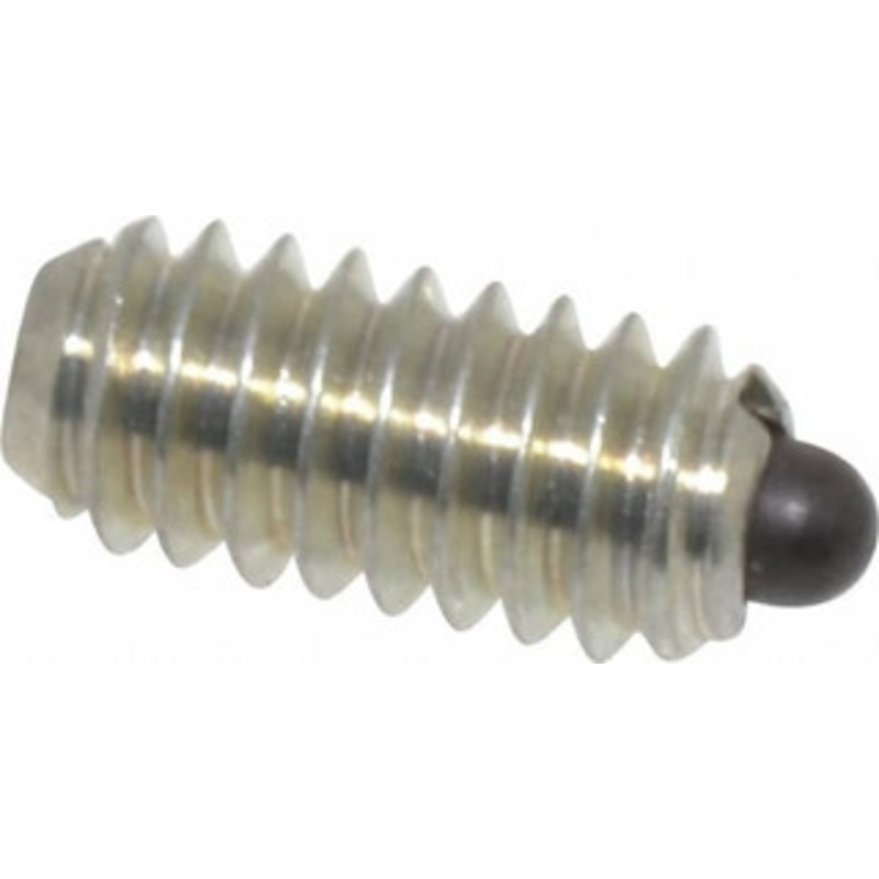 Vlier 1/4-20, 17/32 Thread Length, 0.078 Plunger Projection, Steel Threaded Spring Plunger 0.119 Max Plunger Diam, 0.531 Plunger Length, 3 Lb Init End Force, 10.5 Lb Final End Force M54 – 62119946