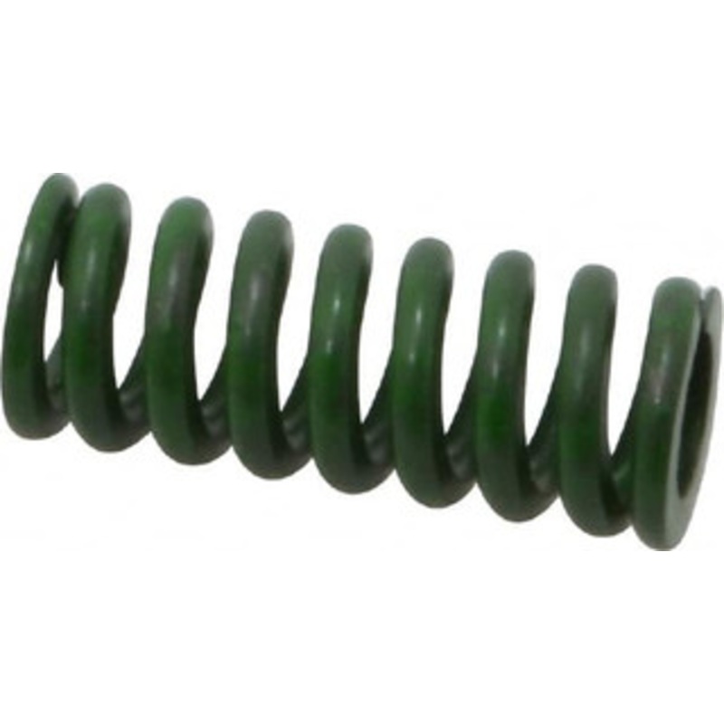 Associated Spring Raymond 5/8 Hole Diam, 11/32 Rod Diam, 1-1/2 Free Length, Green Die Spring 142.5 Lb Max Deflection, 0.38 Max Deflection, Extra Heavy Duty, Chromium Alloy Steel 106-306 – 07663438