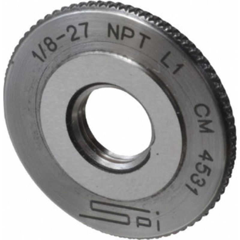 Taper Pipe Thread Ring Gage (NPT) 1/8 – 27 – 34-445-7