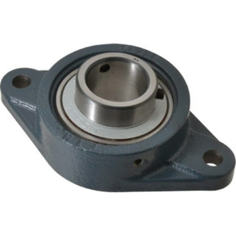 Value Collection 1-1/2 ID, 3-15/16 OAW x 6-7/8 OAL x 3-15/16 OAH 2-Bolt High Temperature Flange Bearing 4,000 Lb Static Cap, 6,400 Lb Dyn Cap, 5.656 Btw Mnt Hole Ctrs, 53/64 Base-to-Ctr Ht, Cast Iron UCFL208-24HT – 05550850