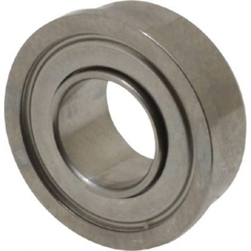 Value Collection 1/4 Bore Diam, 1/2 OD, Double Shield Miniature Radial Ball Bearing 3/16 Wide, With Flange, 2 Rows, Round Bore, 90 Lb Static Capacity, 243 Lb Dynamic Capacity SFRW188-ZZ – 35381854