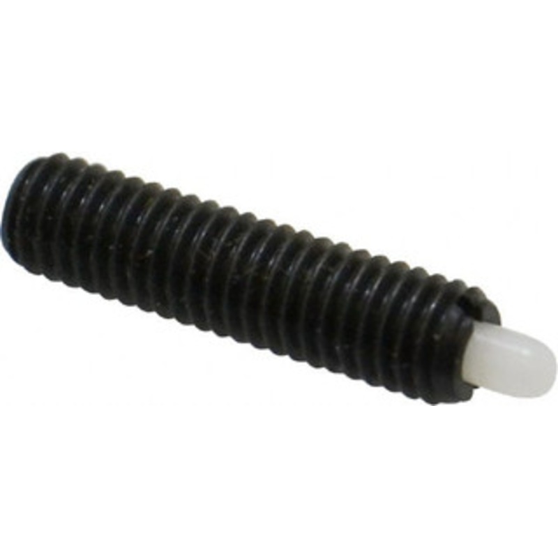 Vlier 10-32, 3/4 Thread Length, 1/8 Plunger Projection, Steel Threaded Spring Plunger 0.09 – 0.092 Max Plunger Diam, 3/4 Plunger Length, 1.3 Lb Init End Force, 2.7 Lb Final End Force NNS53 – 62118336
