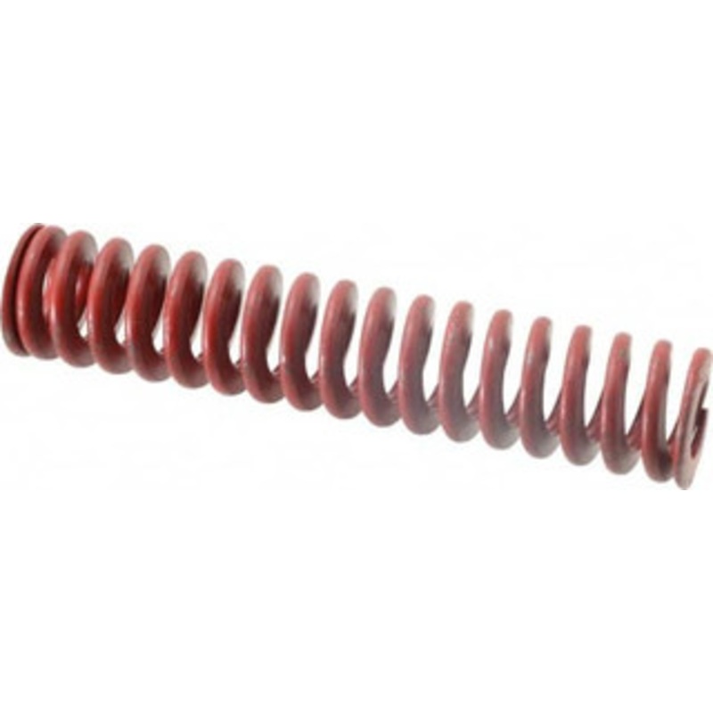 Associated Spring Raymond 1-1/4 Hole Diam, 5/8 Rod Diam, 6 Free Length, Red Die Spring 555 Lb Max Deflection, 2.22 Max Deflection, Medium Heavy Duty, Chromium Alloy Steel 104-624 – 07661978