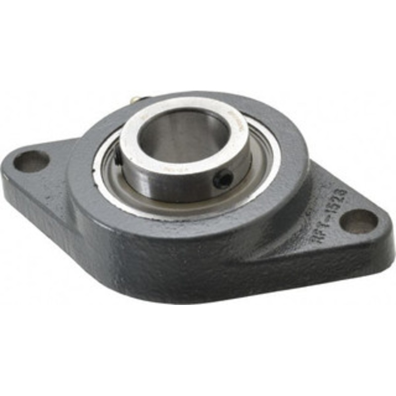 Browning VF2S-120 1-1/4 ID, 6-1/8 OAL x 3-5/8 OAH 2-Bolt Flange 3,493 Lb Static Cap, 5,782 Lb Dyn Cap, 5-1/8 Btw Mnt Hole Ctrs, Cast Iron VF2S-120 – 72472160