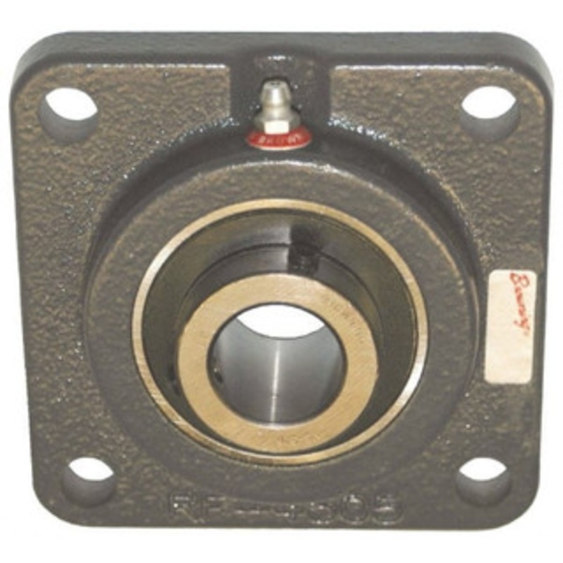 Browning VF4S-219 AH 1-3/16 ID, 4-1/4 OAL x 4-1/4 OAH 4-Bolt Flange Air Handling 2,567 Lb Static Cap, 4,381 Lb Dyn Cap, 3-1/4 Btw Mnt Hole Ctrs, Cast Iron VF4S-219 AH – 09369711