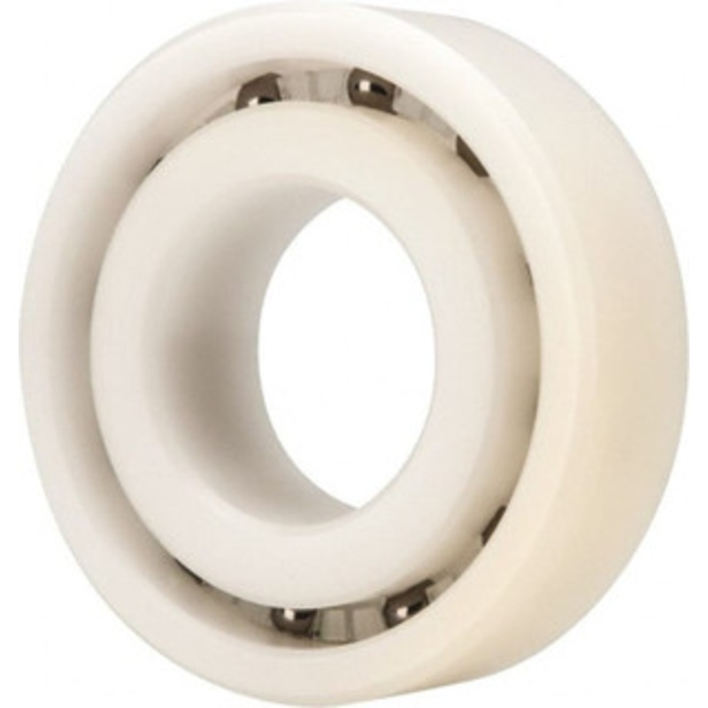 Made in USA 25mm Bore Diam, 52mm OD, Open Plastic Race Radial Ball Bearing 15mm Wide, 1 Row, Round Bore, 61 Lb Static Capacity, 92 Lb Dynamic Capacity A6205-6 – 35437771
