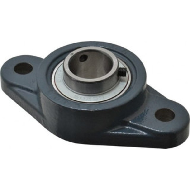 Value Collection 1 ID, 2-11/16 OAW x 5-1/8 OAL x 2-11/16 OAH 2-Bolt High Temperature Flange Bearing 1,740 Lb Static Cap, 3,100 Lb Dyn Cap, 3.891 Btw Mnt Hole Ctrs, 5/8 Base-to-Ctr Ht, Cast Iron UCFL205-16HT – 05550660