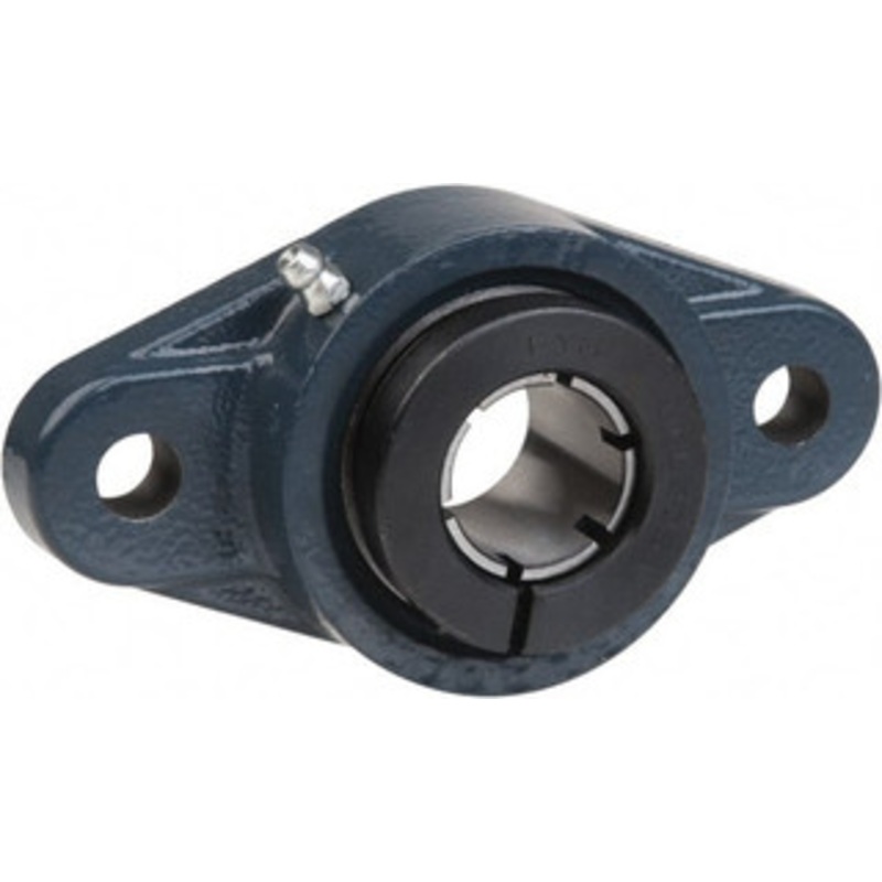 Value Collection 1 ID, 5-1/8 OAL x 1-1/2 OAH 2-Bolt Flange 1,764 Lb Static Cap, 3,147 Lb Dyn Cap, 3-57/64 Btw Mnt Hole Ctrs, 5/8 Base-to-Ctr Ht, Cast Iron UCFL205-16T – 69962769