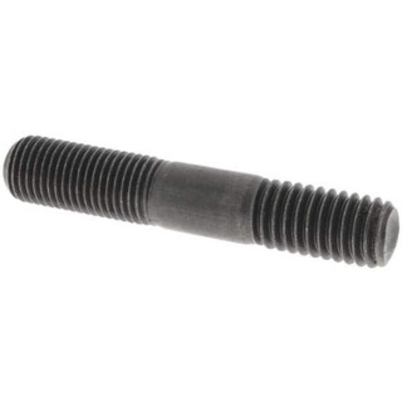 Value Collection 25 Qty 1 Pack 7/16-20 Long Thread, 7/16-14 Short Thread, 2-1/2 OAL Unequal Double Threaded Stud Steel, Uncoated, 1 Long Thread Length, 7/8 Short Thread Length BD32437 – 80918881