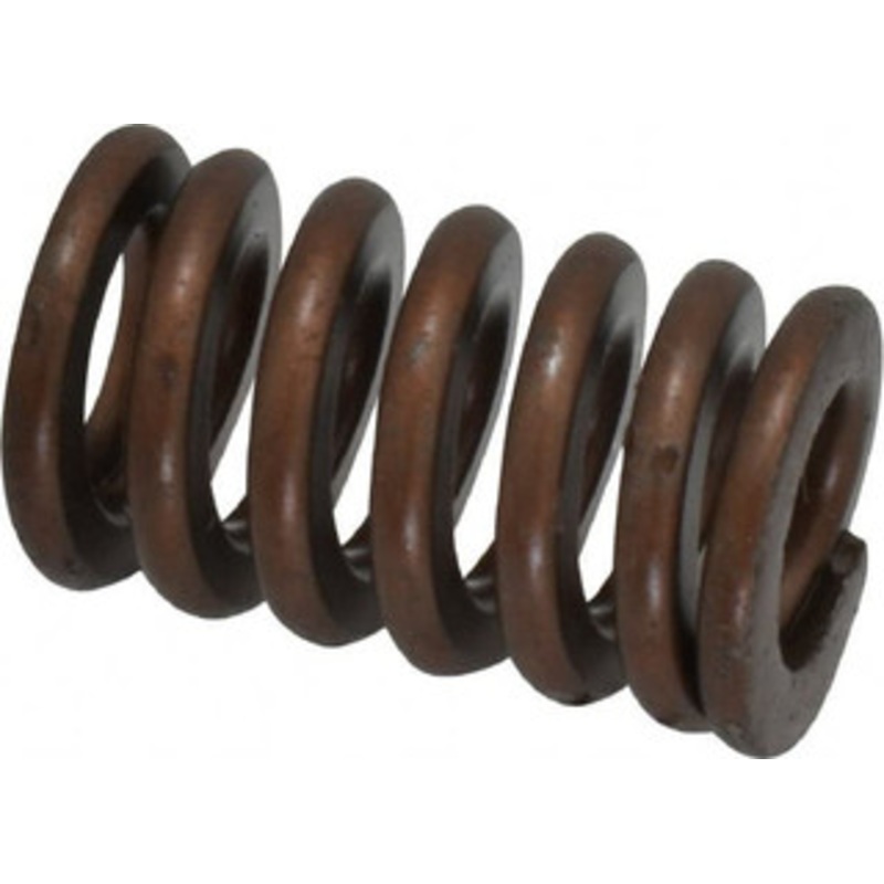 Associated Spring Raymond 5/8 Hole Diam, 11/32 Rod Diam, 1 Free Length, Gold Die Spring 127.2 Lb Max Deflection, 0.3 Max Deflection, Heavy Duty, Chromium Alloy Steel 105-304 – 07662448