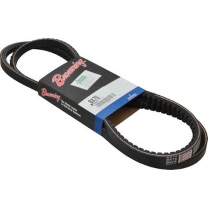 Browning BX75 Section BX, 21/32 Wide, 78 Outside Length, Gripnotch V-Belt Rubber Compound, Gripnotch, No. BX75 BX75 – 78952629